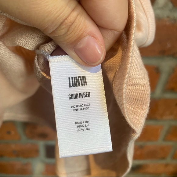 Lunya Linen Knit Tank Special Edition Color Dusty Rose NWT - Picture 9 of 11